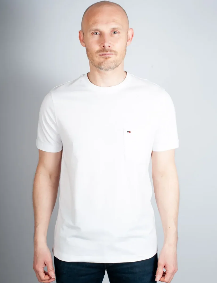 Tommy Hilfiger Pocket T-Shirt | White