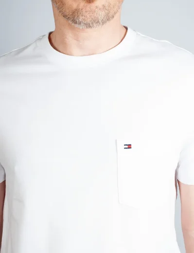 Tommy Hilfiger Pocket T-Shirt | White