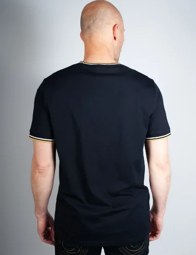 Fred Perry Twin Tipped T-Shirt | Navy