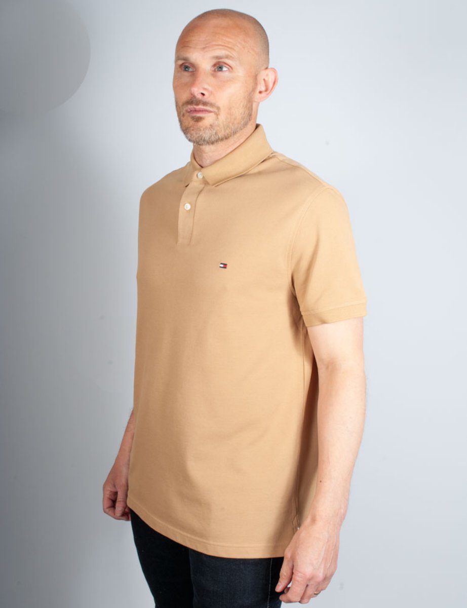 Tommy Hilfiger 1985 Collection Regular Fit Polo Shirt | Classic Khaki