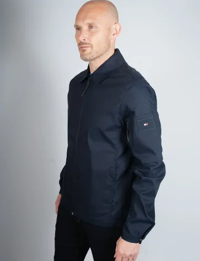 Tommy Hilfiger Tech Shirt Jacket | Desert Sky