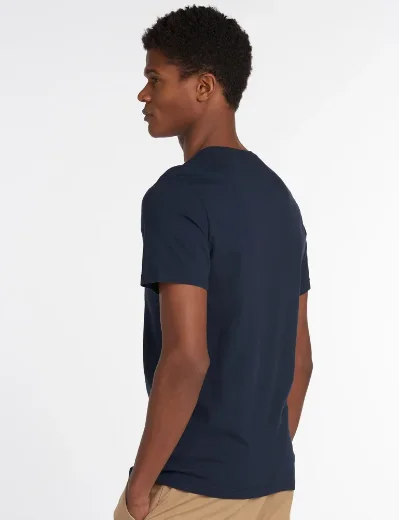 Barbour Essential Sports T-Shirt | Navy