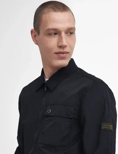 Barbour Intl Inline Overshirt | Black