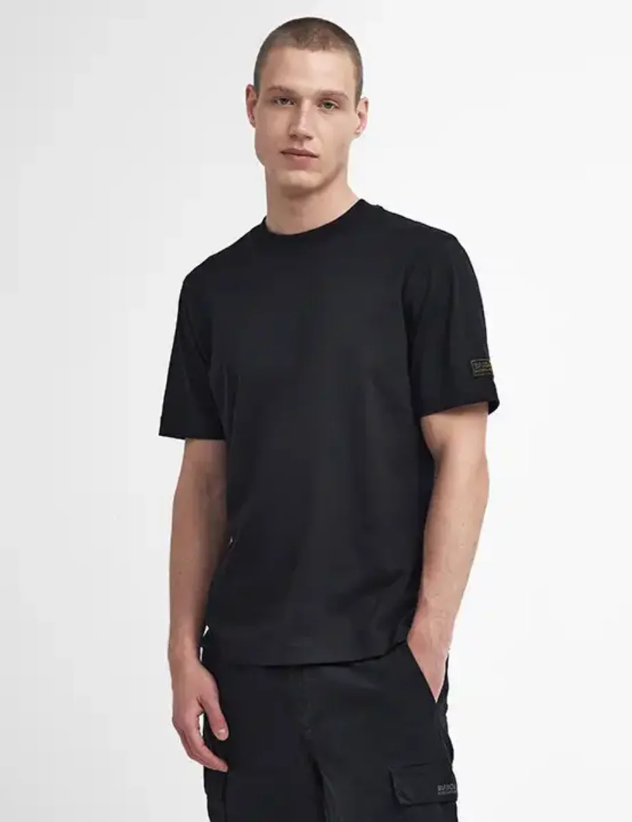 Barbour Intl Outline T-Shirt | Black