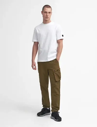 Barbour Intl Outline T-Shirt | White