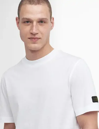 Barbour Intl Outline T-Shirt | White