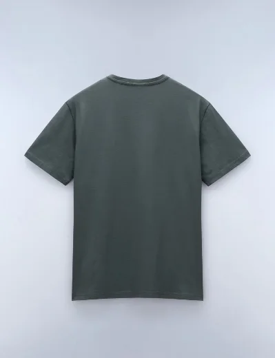 Napapijri Salis Crew Neck T-Shirt | Green Urban