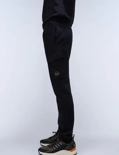 Napapijri M-Badge Cargo Bottoms | Black