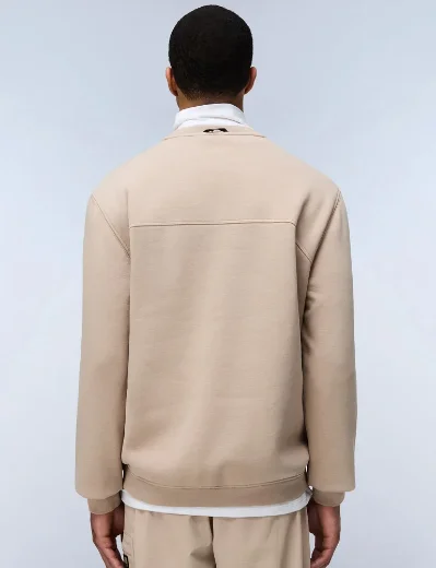 Napapijri B-Badge Sweater | Beige Rocky