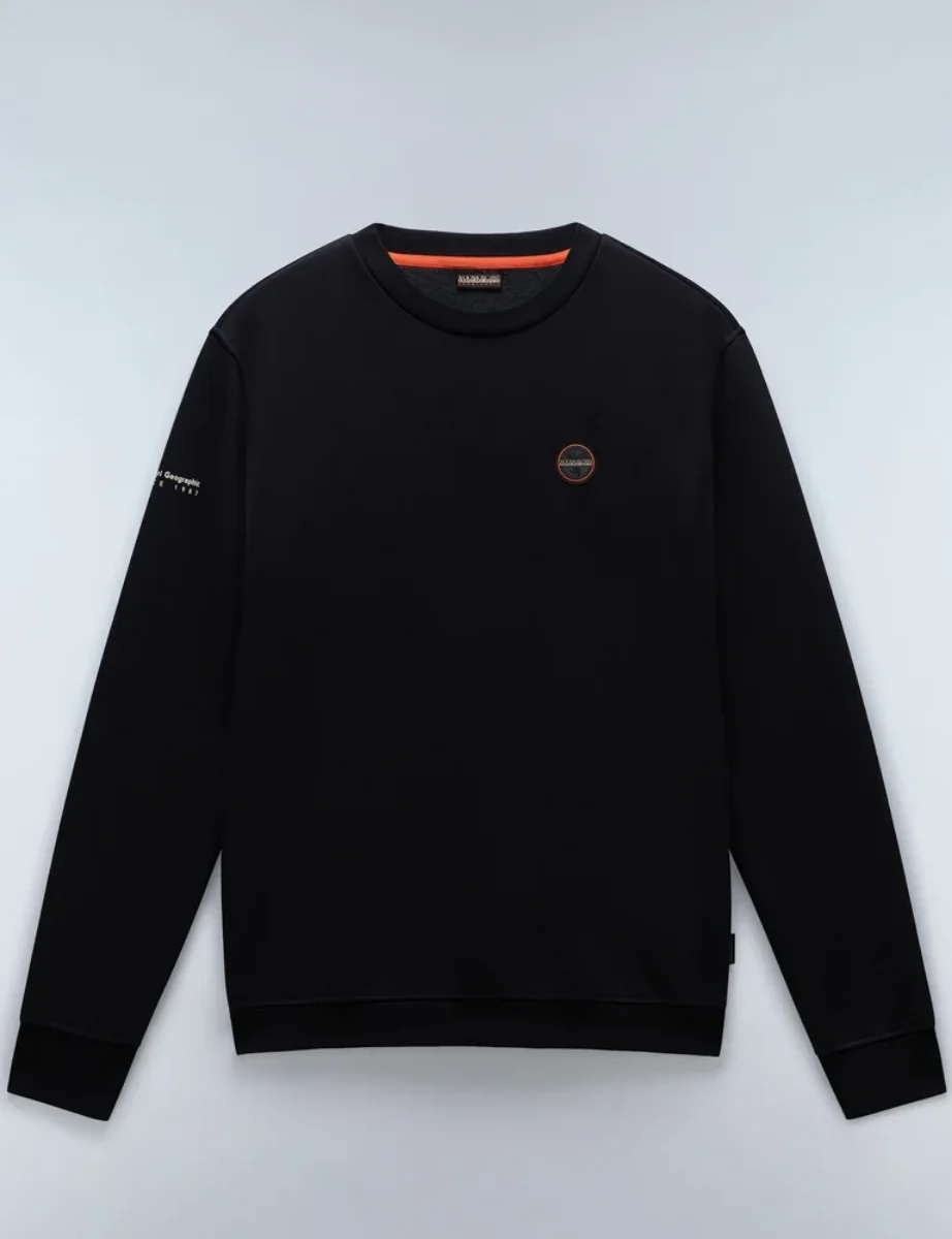 Napapijri B-Badge Sweater | Black