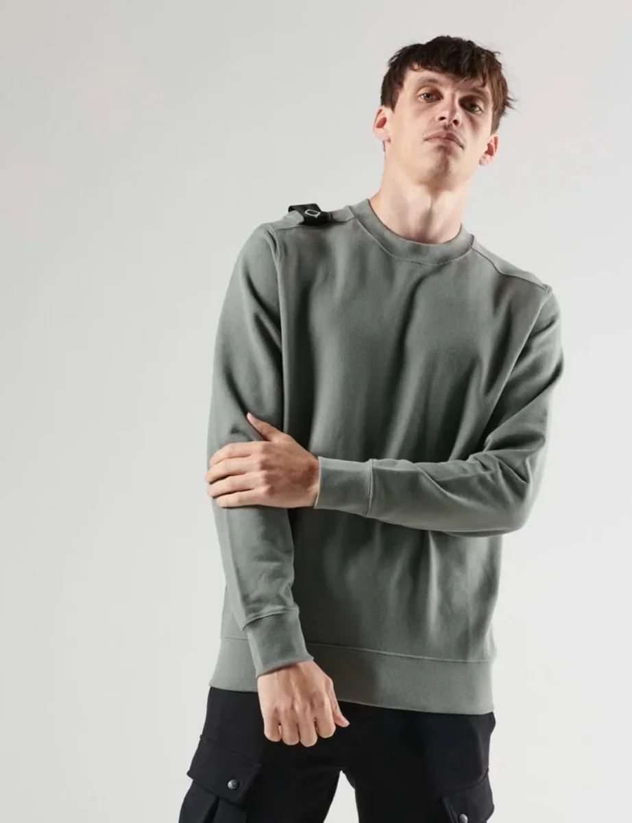 Ma Strum Core Crew Neck Sweater | Sedona Grey