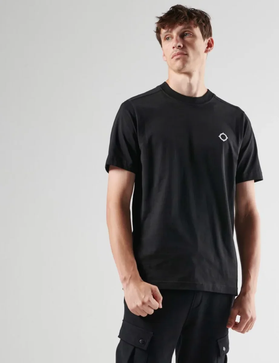 Ma Strum Short Sleeve Icon T-Shirt | Jet Black