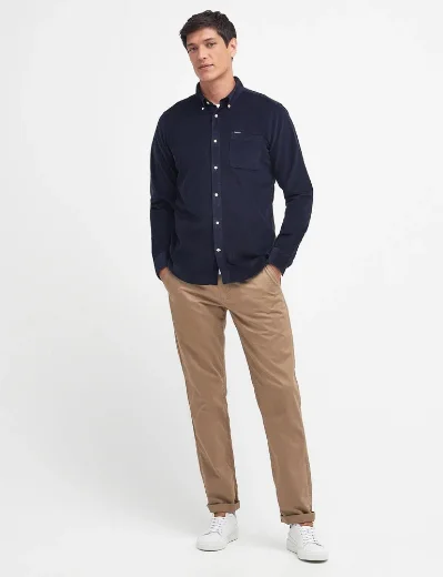 Barbour Ramsey Tailored Shirt Micro Cord Shirt | Navy