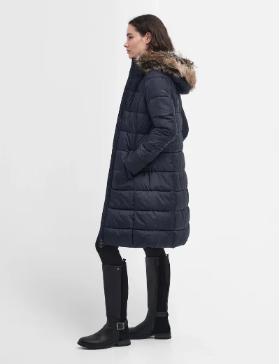 Barbour Women's Rosoman Quilted Jacket | Dark Navy