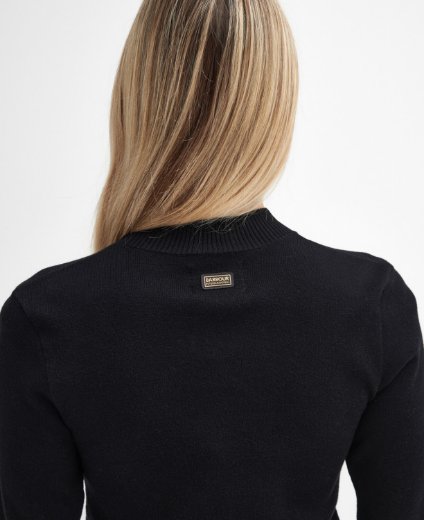 Barbour International Women's Callie Asymmetric Jumper | Black