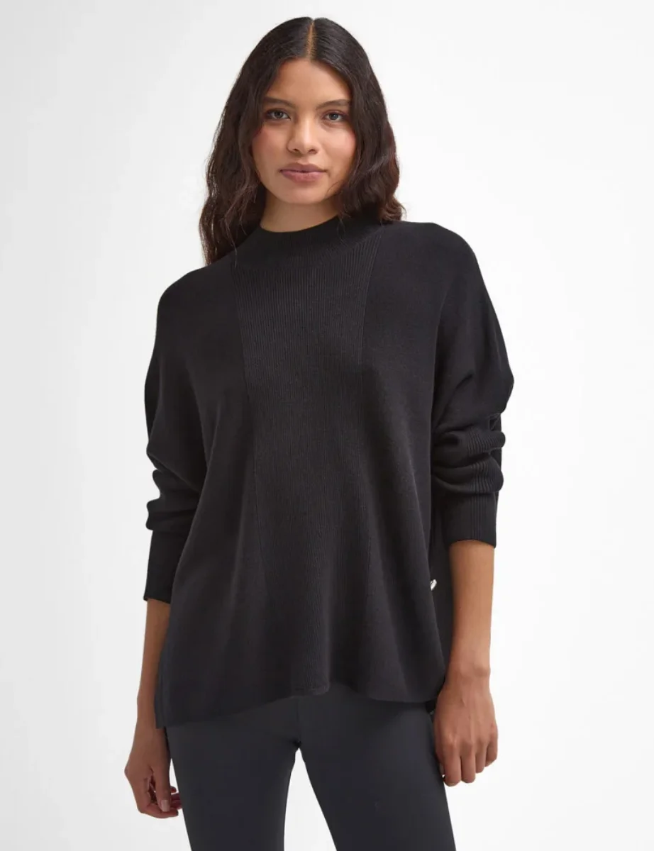 Barbour International Women's Sunita Knitted Jumper | Black