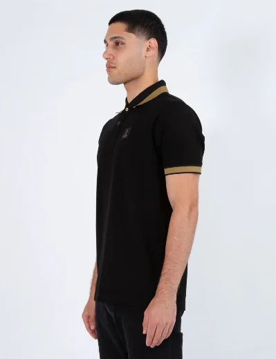 Luke EST 1977  Makati Polo Shirt | Black