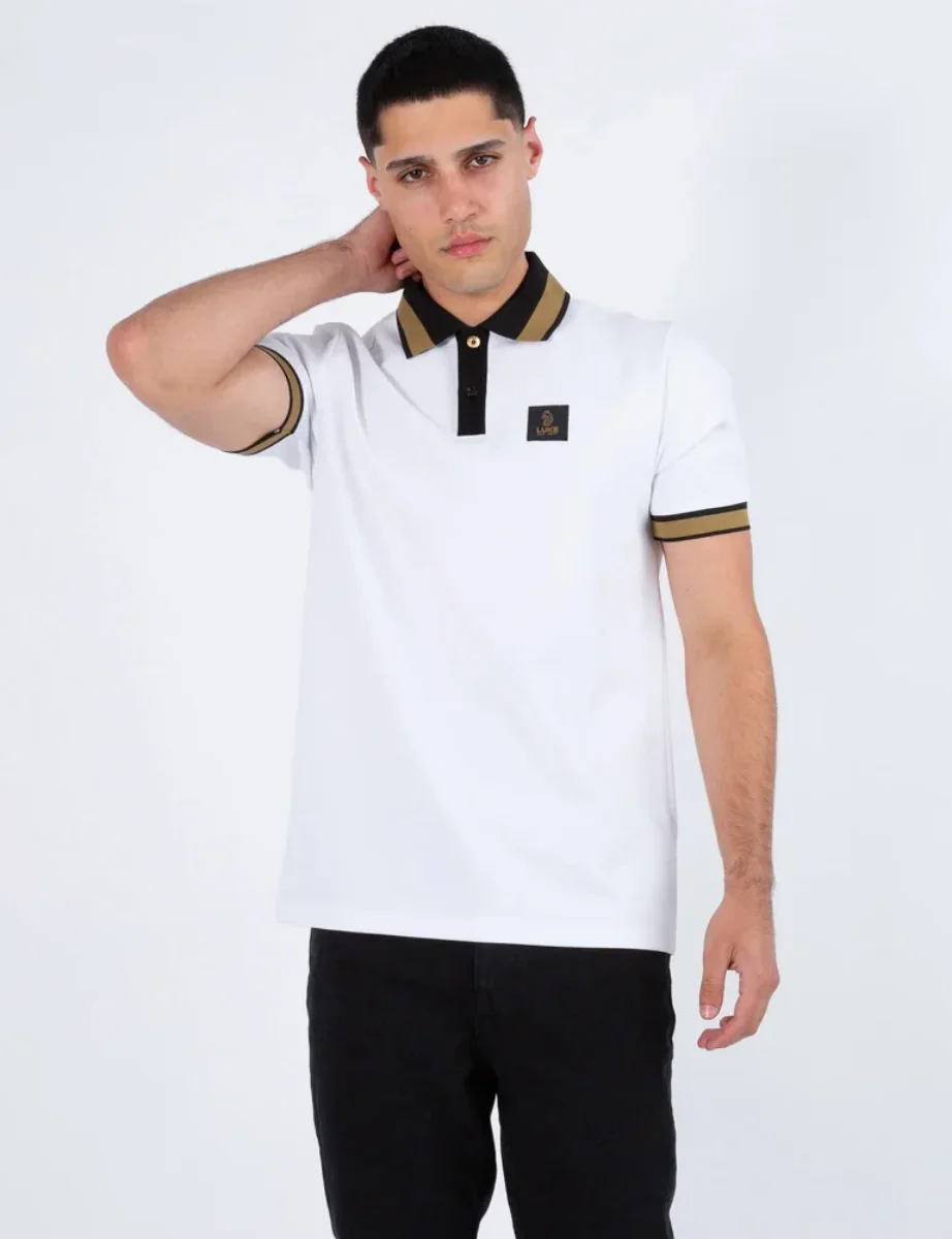 Luke EST 1977 Makati Polo Shirt  | White