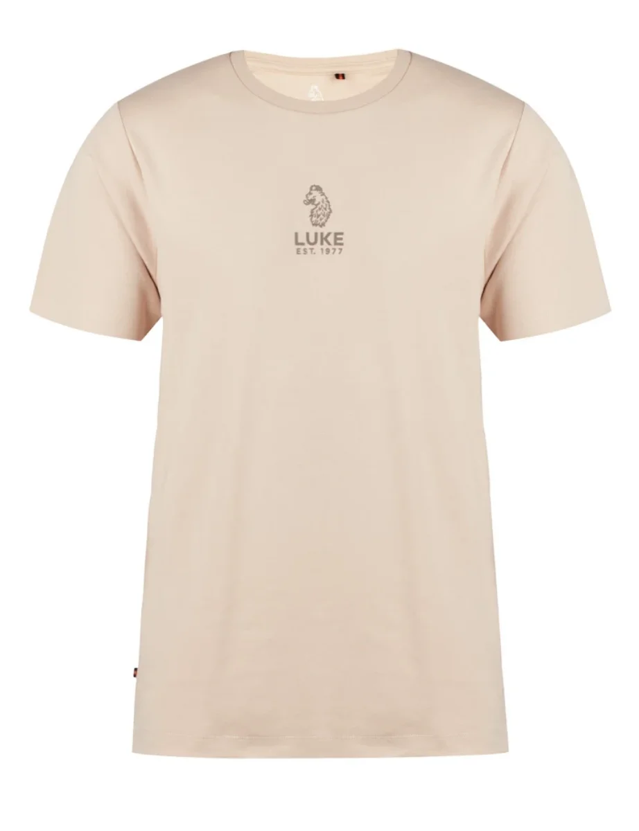 Luke Est.1977 Center Fold T-Shirt | Dark Ecru