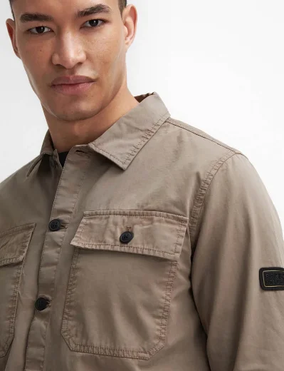 Barbour Intl Arlo Overshirt | Brindle