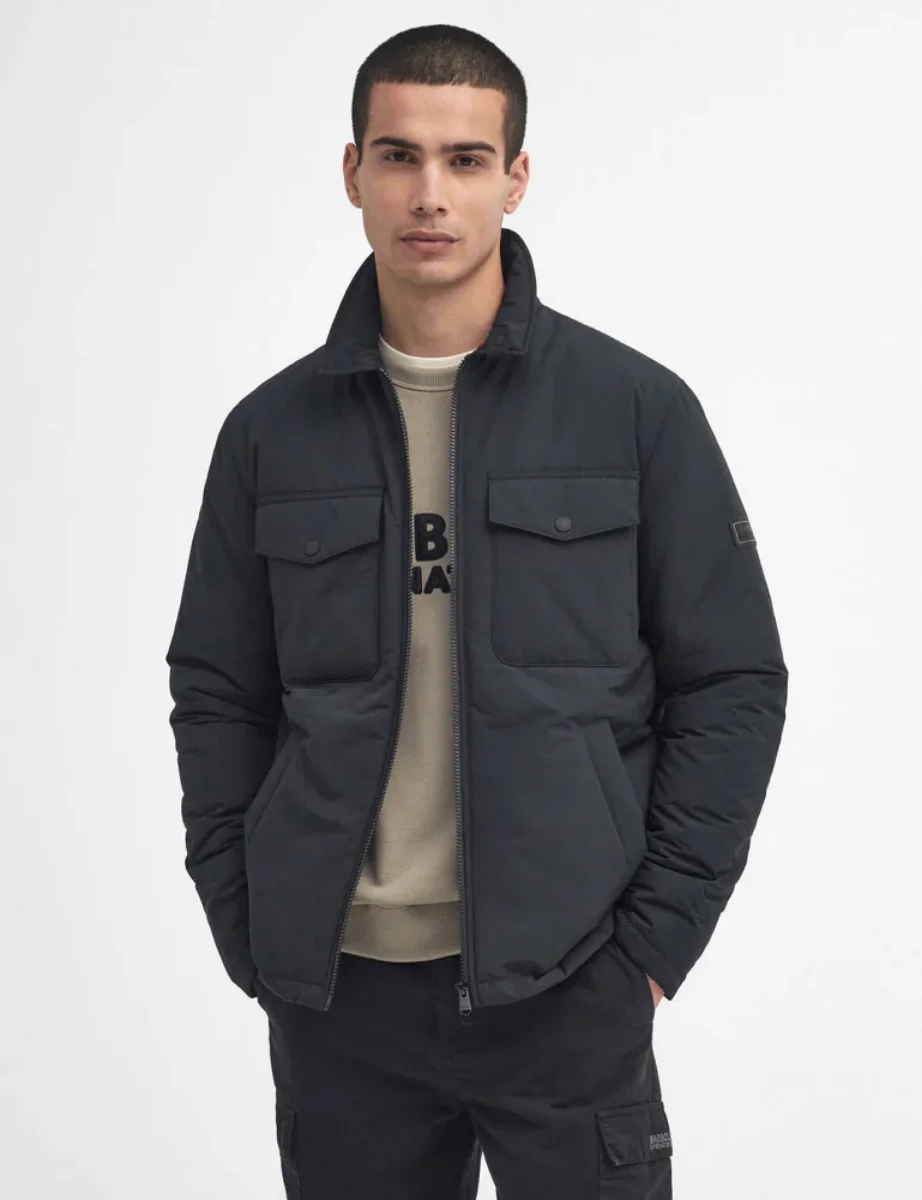 Barbour Intl Distill Quilted Jacket | Black