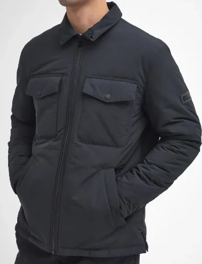 Barbour Intl Distill Quilted Jacket | Black