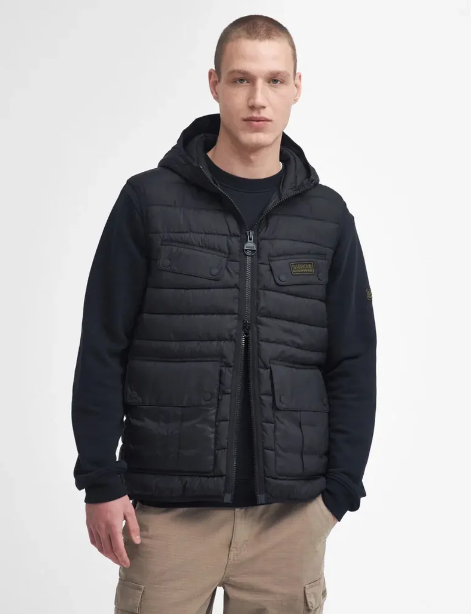 Barbour Intl Molden Puffa Gilet | Black