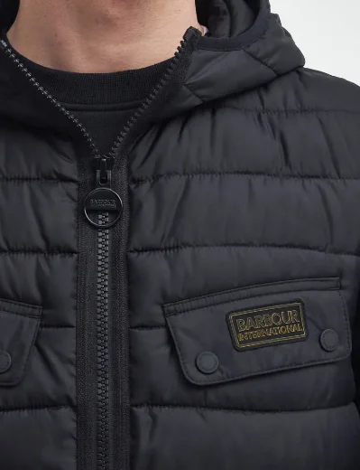 Barbour Intl Molden Puffa Gilet | Black