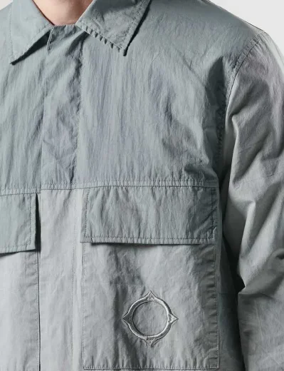 Ma Strum Strike Overshirt | Mist