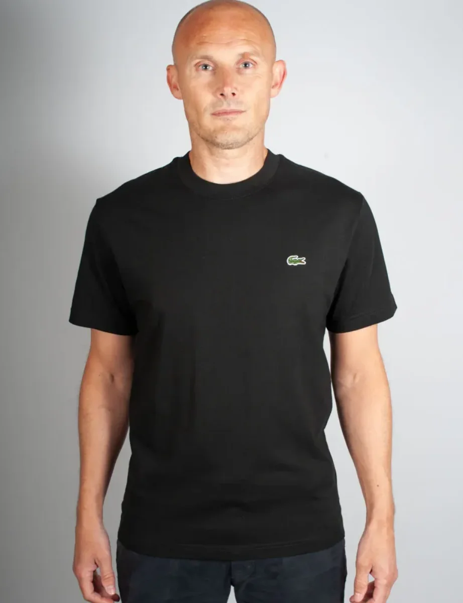 Lacoste Classic Fit Crew Neck T-Shirt | Black