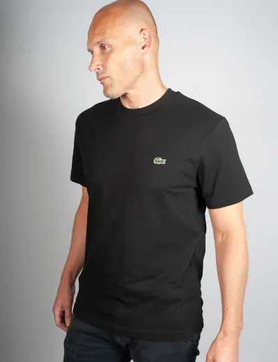 Lacoste Classic Fit Crew Neck T-Shirt | Black