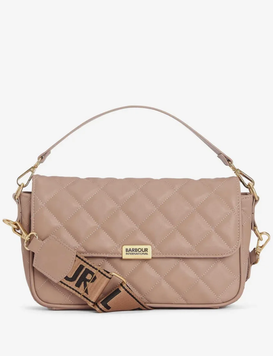 Barbour Intl Women's Soho Quilted Crossbody Bag | Camel