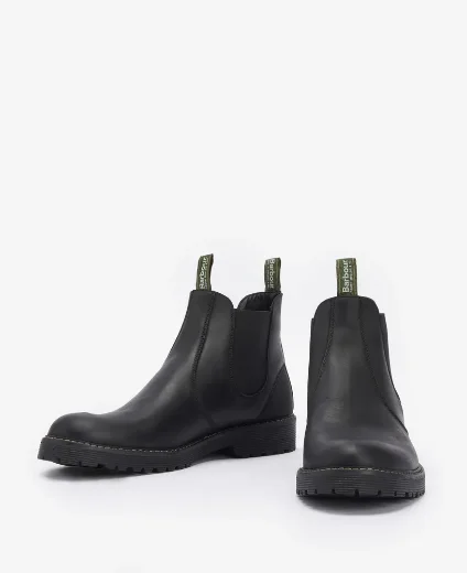 Barbour Patton Chelsea Boot | Black