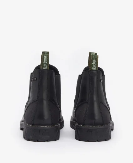 Barbour Patton Chelsea Boot | Black