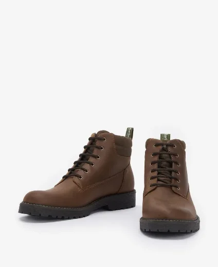 Barbour Hector Derby Boot | Teak