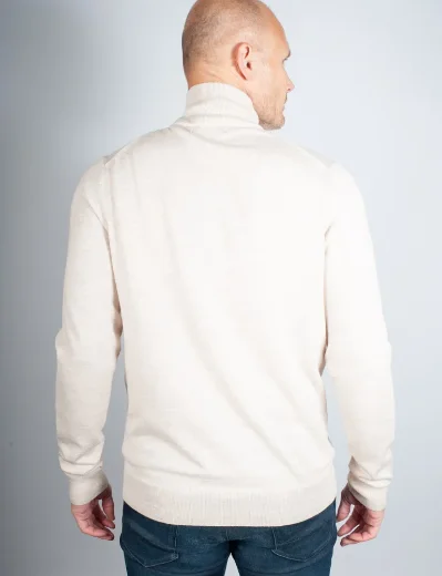 Fred Perry Classic Half Zip Jumper | Porridge Marl