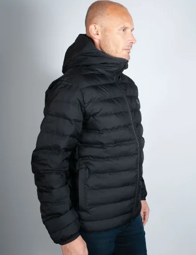 Fred Perry Hooded Insulated Jacket | Black