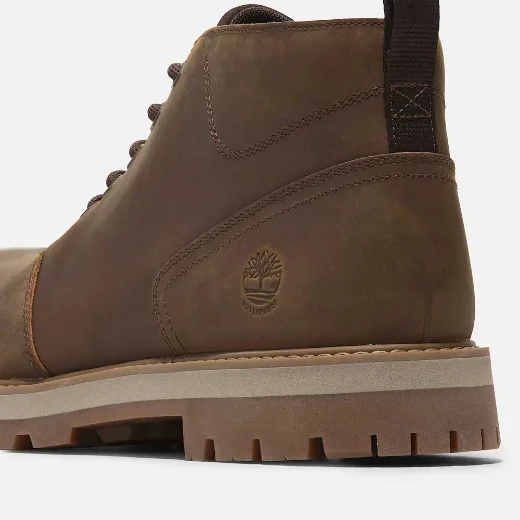 Timberland Britton Mid Lace-Up Waterproof Chukka Boot / Brown