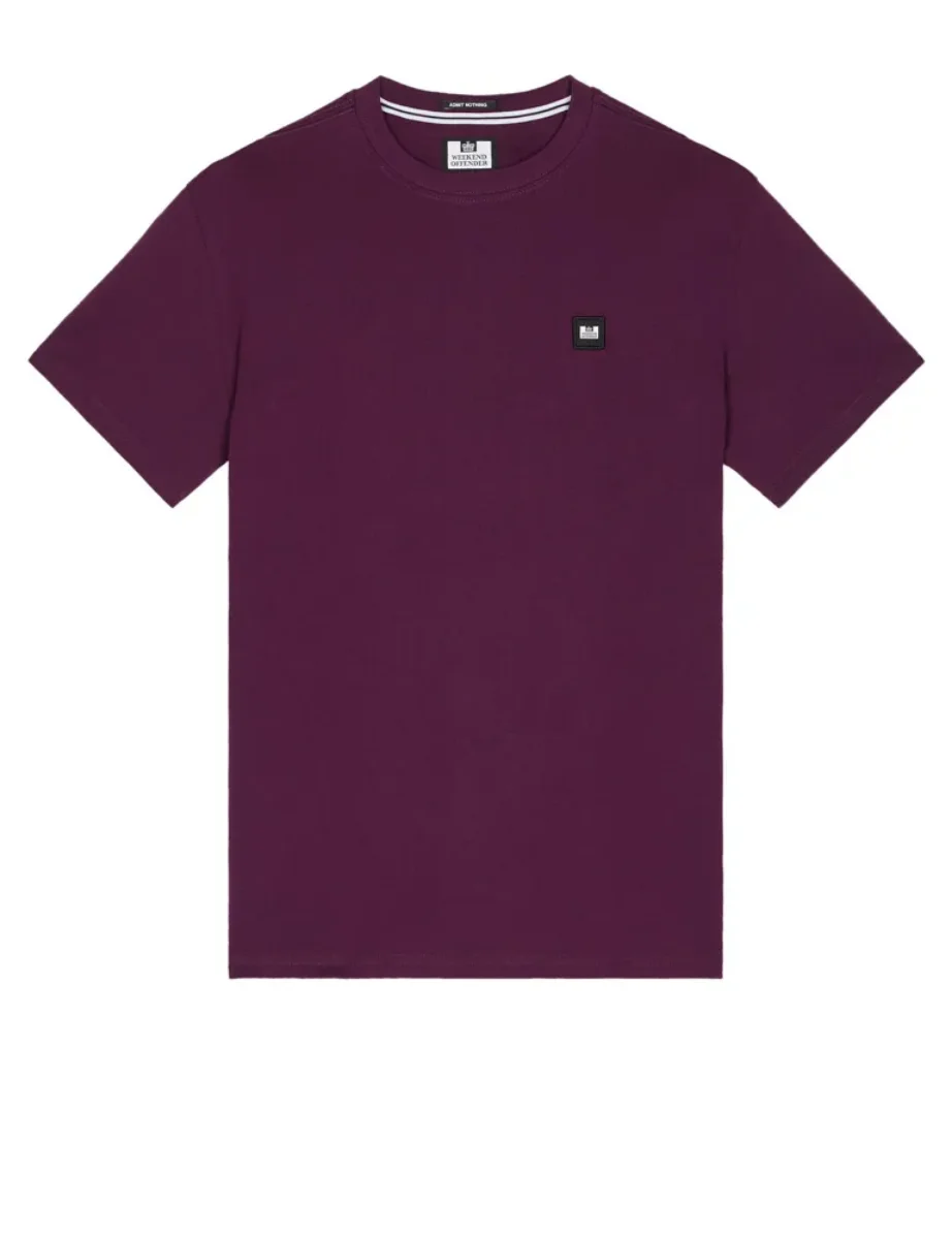 Weekend Offender Cannon Beach T-Shirt | Acai Berry