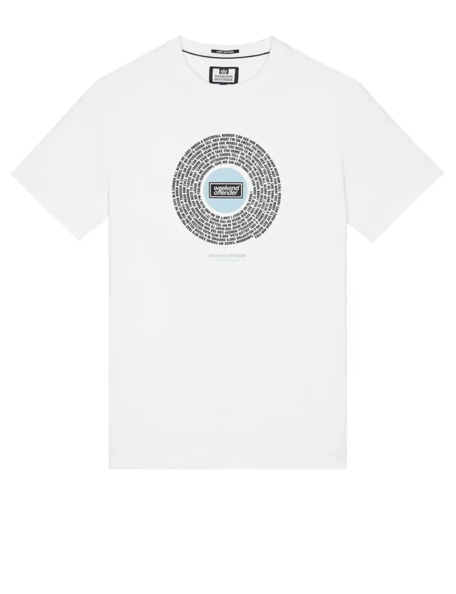 Weekend Offender Supersonic Graphic T-Shirt | White