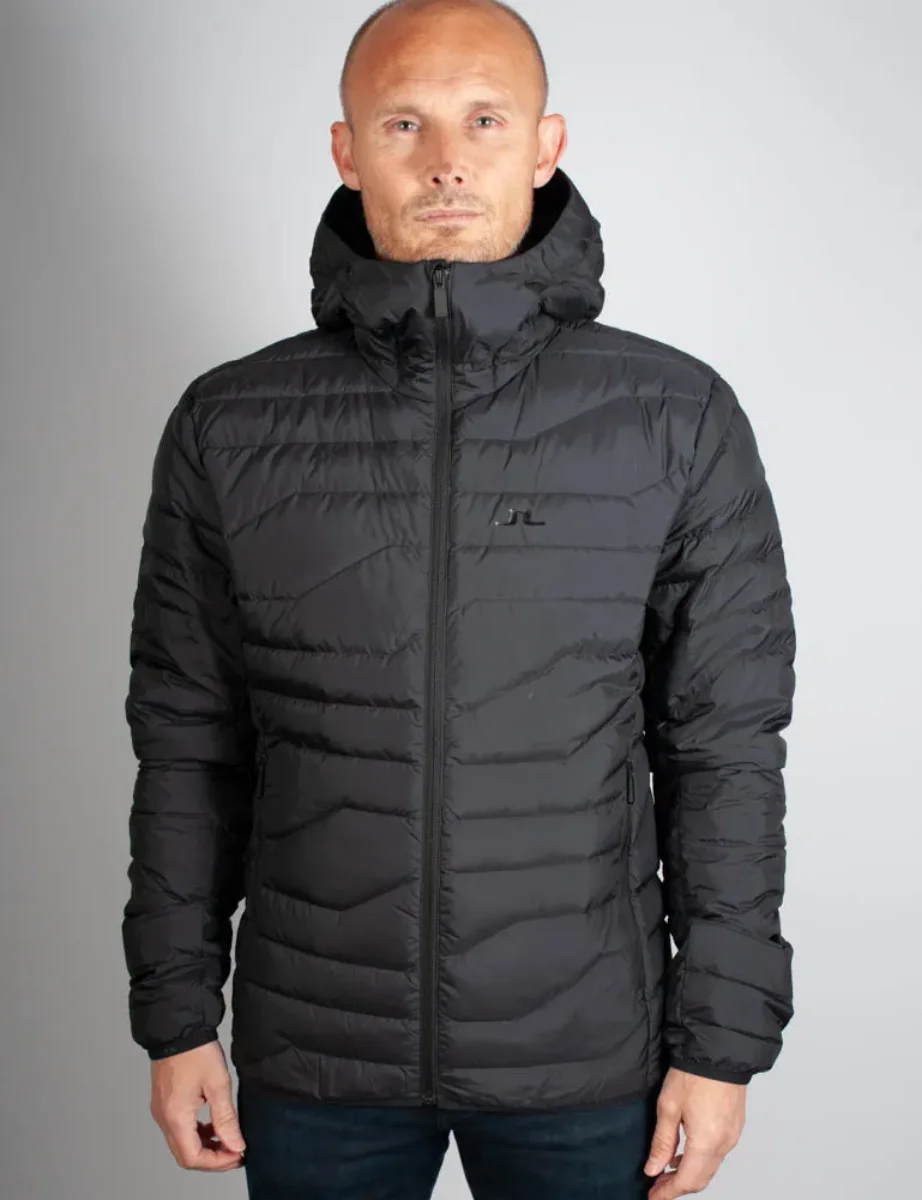 J.Lindeberg Cliff Light Down Hood | Black