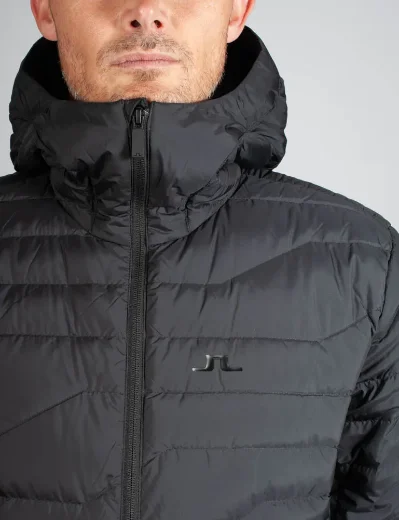 J.Lindeberg Cliff Light Down Hood | Black