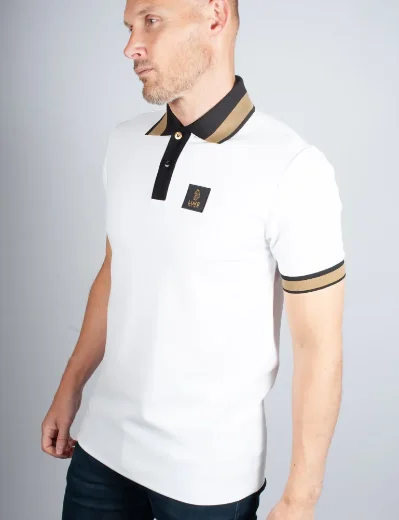 Luke EST 1977 Makati Polo Shirt  | White