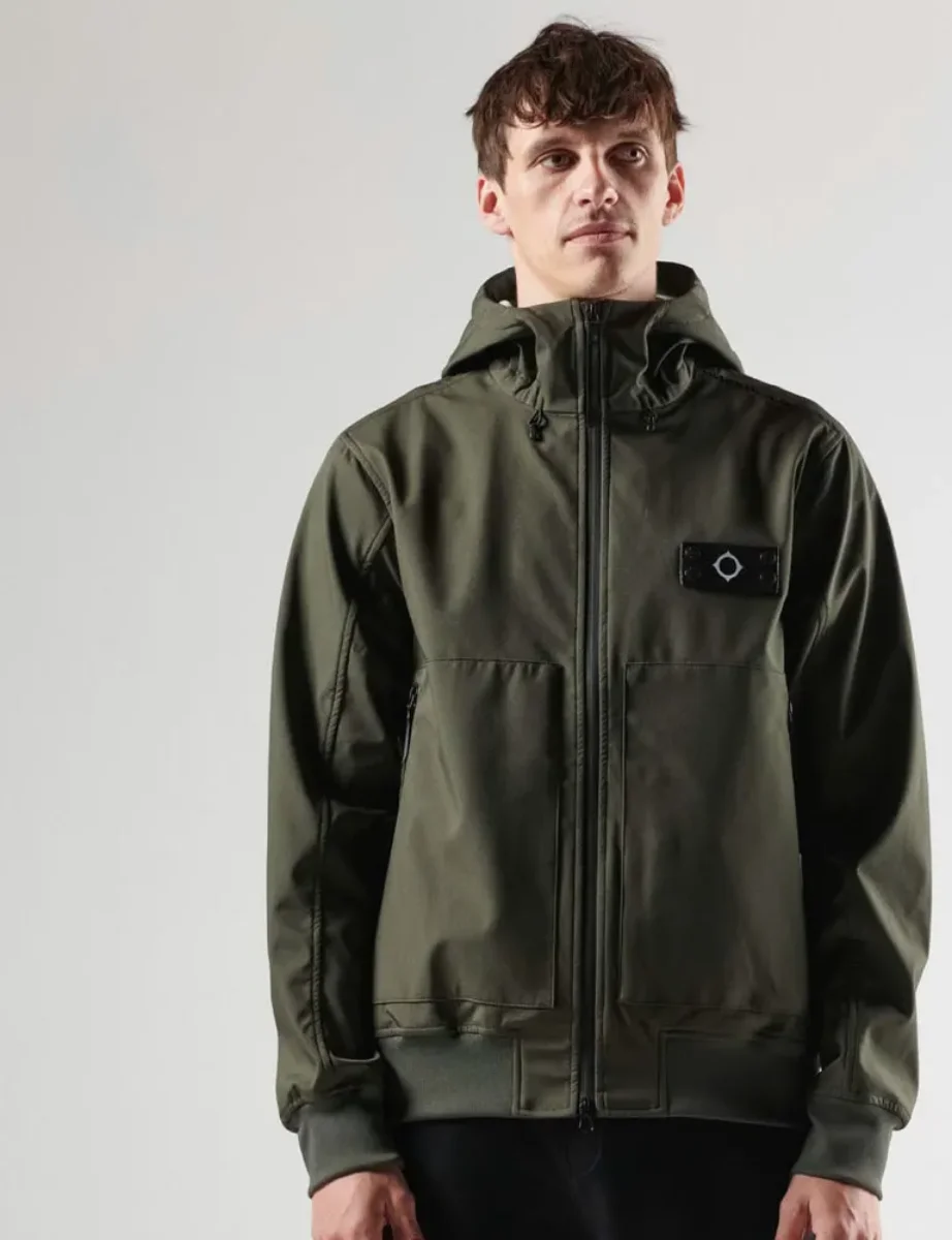 Ma.Strum Infantry Softshell Jacket | Oil Slick