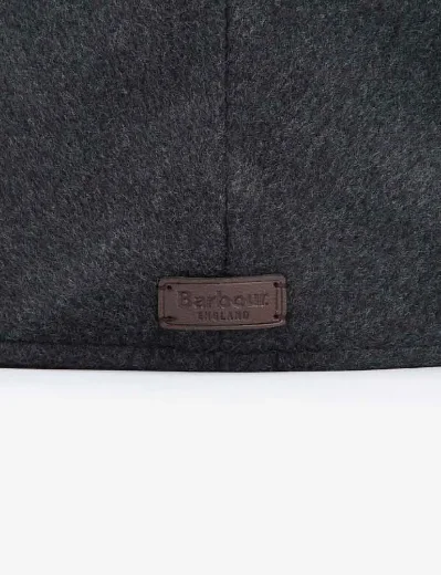 Barbour Conon Flat Cap | Charcoal