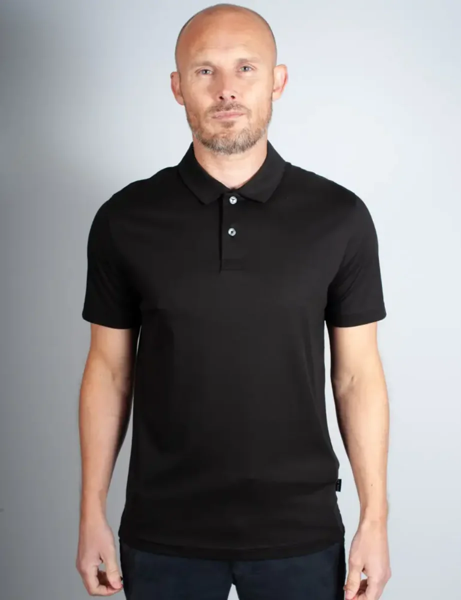 Ted Baker Zeiter Polo Shirt | Black