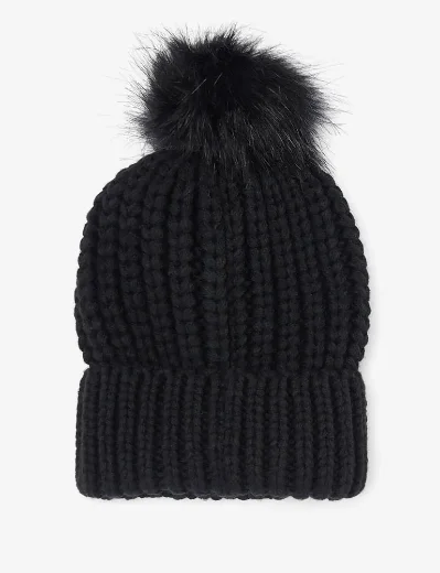 Barbour Women's Saltburn Beanie Hat | Black