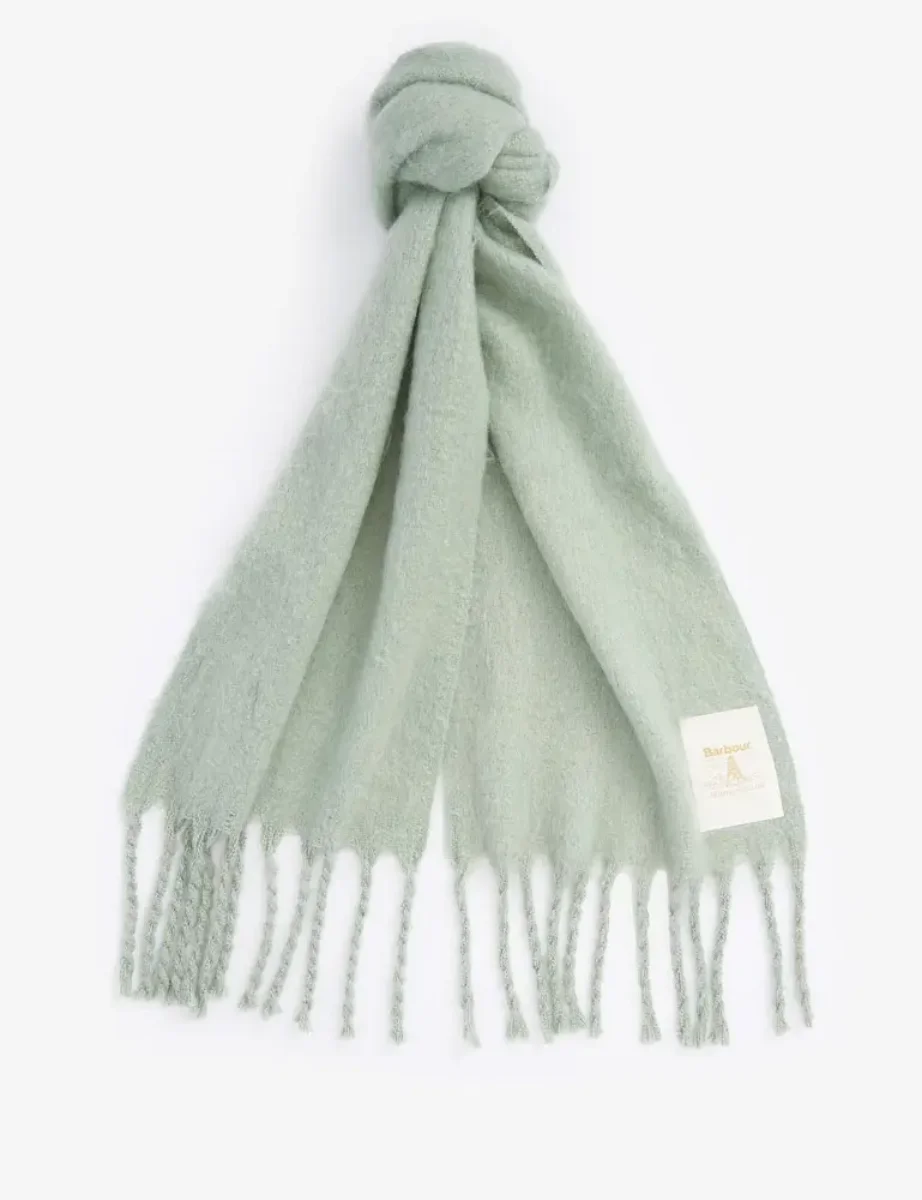 Barbour Women's Ellison Scarf | Soft Mint