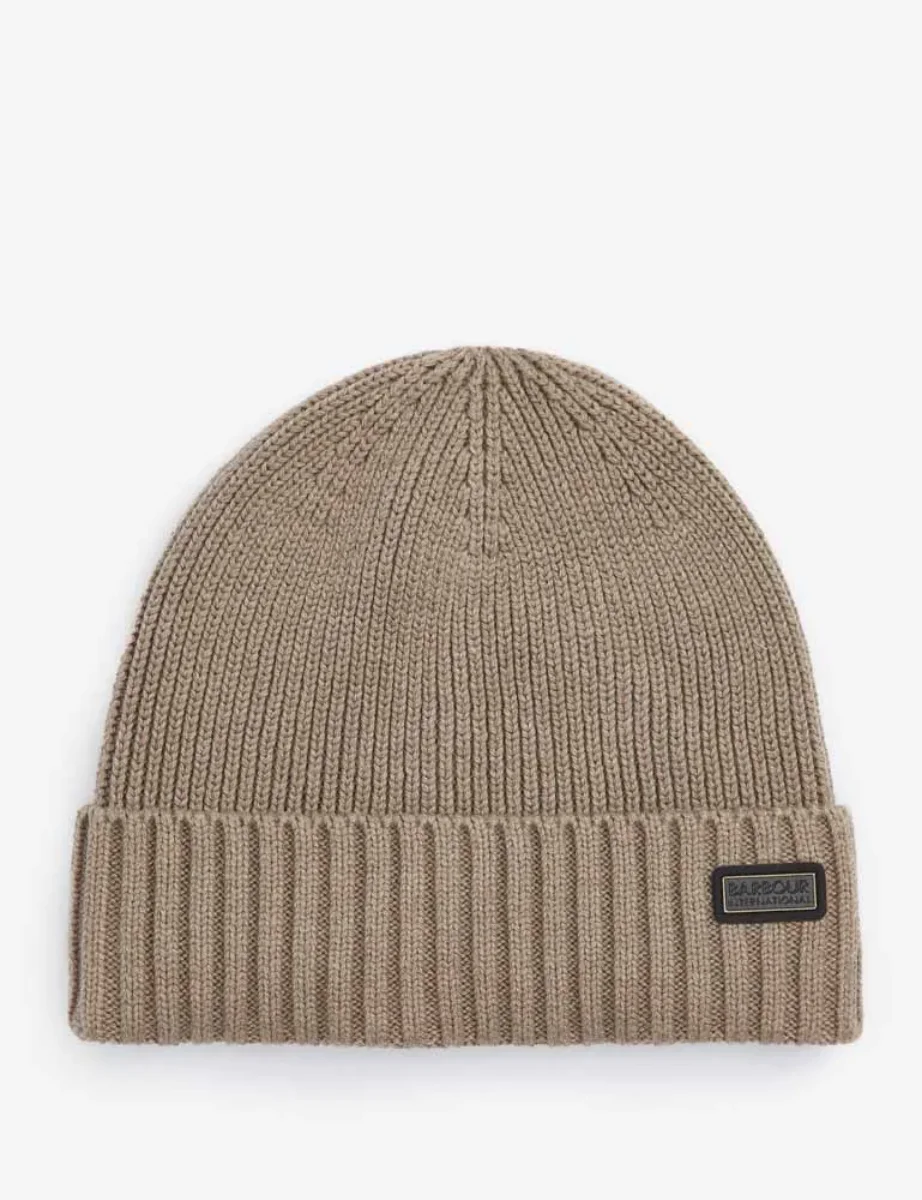 Barbour Intl Chester Beanie | Brindle