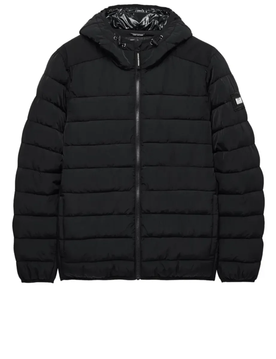 Weekend Offender LA GUARDIA Padded Jacket | Black